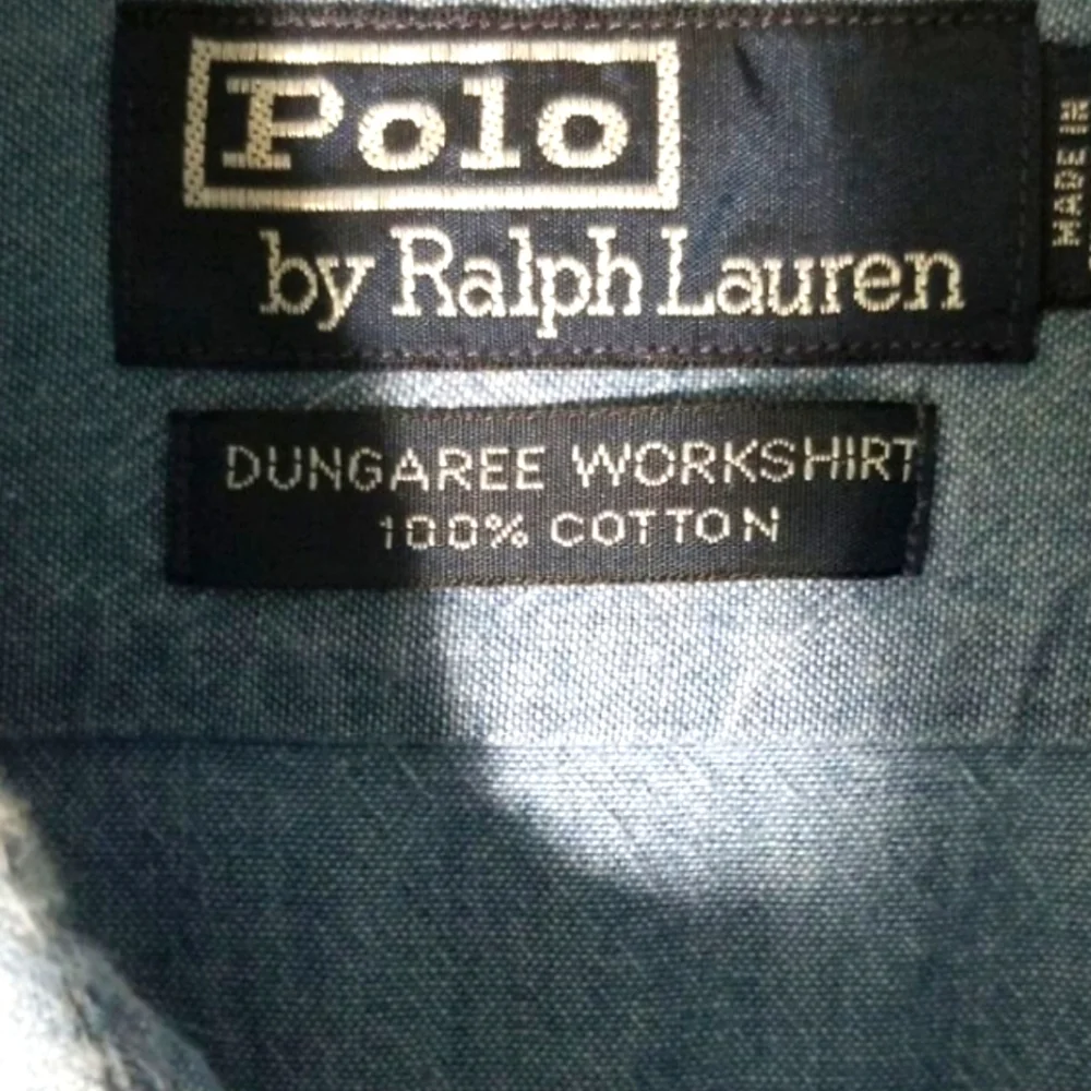NWOT Men's Ralph Lauren Polo Dungaree Workshirt